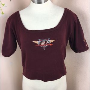Harley-Davidson Crop Top Womens (O)